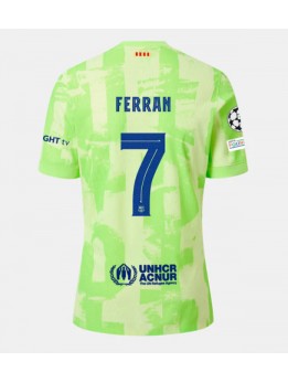 Barcelona Ferran Torres #7 Rezervni Dres 2024-25 Kratak Rukavima